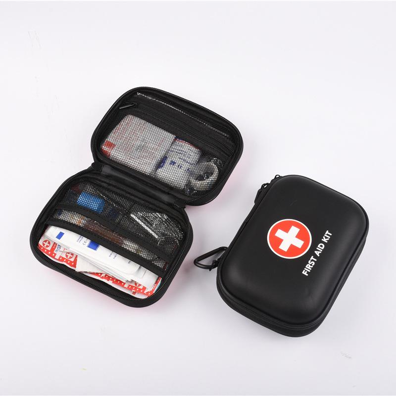 Portable EVA Medical First Aid Kit for Business, Travel, Camping, and Outdoor Emergencies
