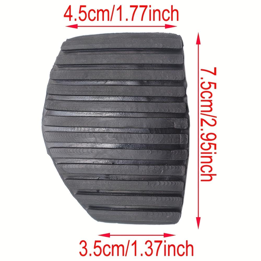 1 Set Car Rubber Brake Clutch Foot Pedal Pad Cover For Peugeot 307 308 408