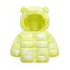 Infant & Toddler Bright Cotton Down Jacket with Cute Ears - Boys & Girls Autumn/Winter Outerwear