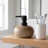 Stone-Textured Dispenser Vintage Lotion Bottle Hand Soap Press Bottle  Bathroom