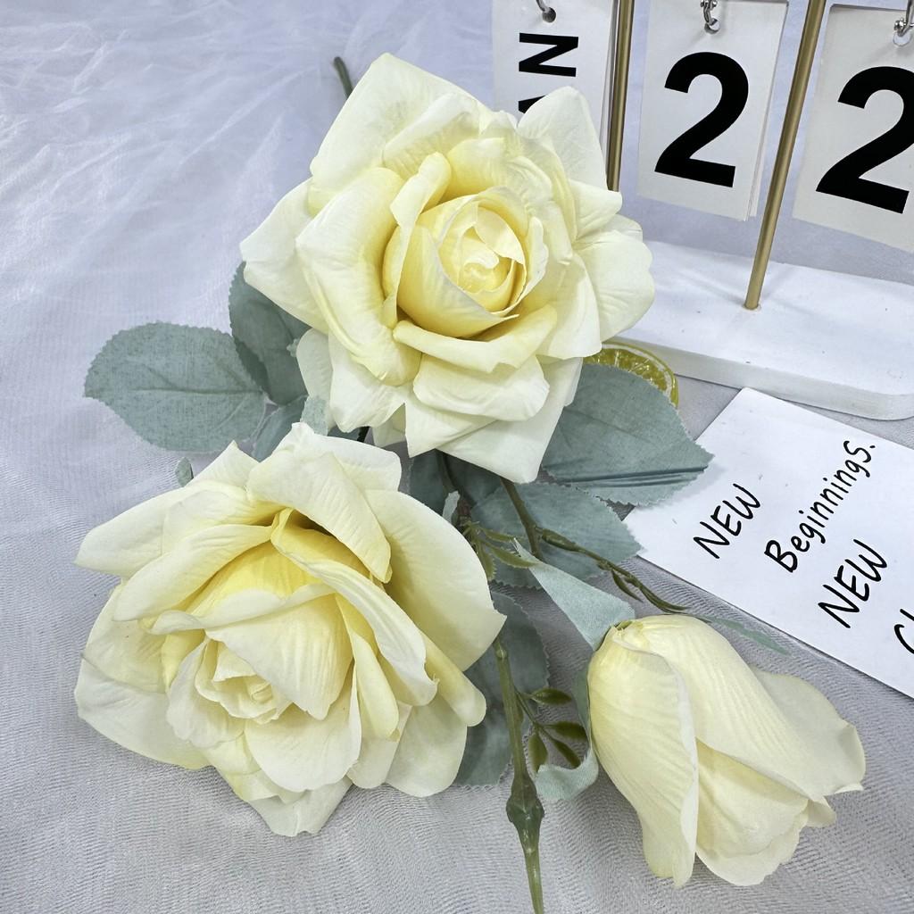 Rose Artificial Flower Wedding Restaurant Hotel Desktop Ornament Decoration