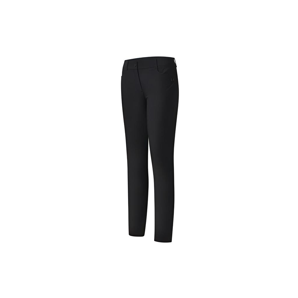 New FILA Athletics Sports Pants Women's Pitch Black A11W235806F-BK