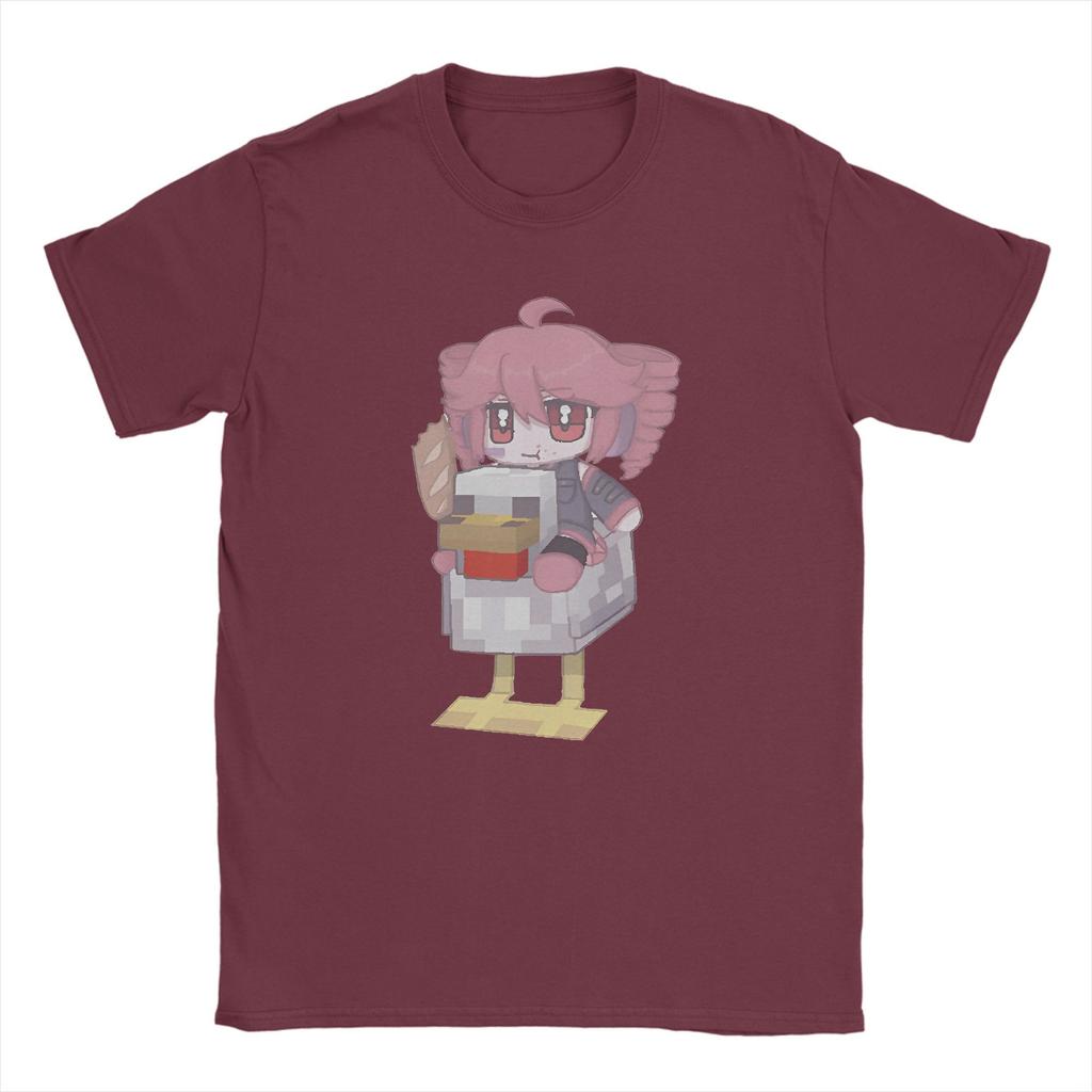 Funny Hip Hop Anime Kasane Teto MANGA T-Shirt Men Round Neck 100% Cotton T Shirts  Short Sleeve Tees Printed Clothes