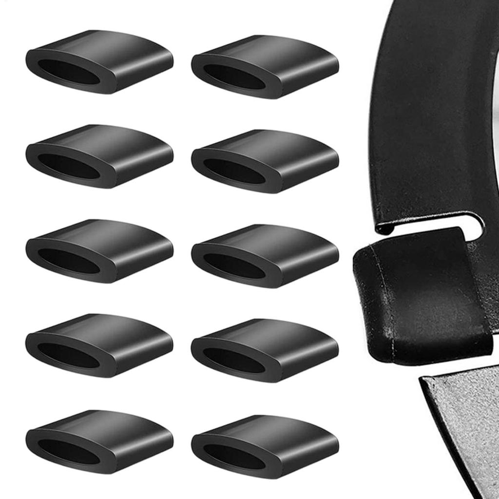 10pcs Air Fryer Replacement Feet, Heat-Resistant Anti-Slip Silicone Pads for Basket Base Protection & Scratch Prevention