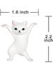 Cute Gifts,Kawaii Stuff,Cat Pen Holder,Funny Desk Decor,Cat Lovers Gift,Room Decorations,Home Decoration Gift, Multicolor