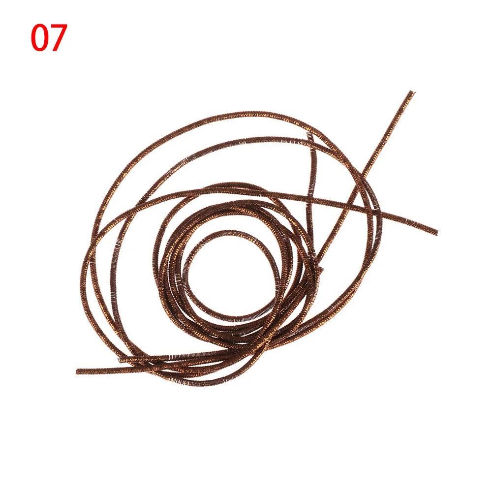 DIY Silber Metalldraht Goldfaden Stickerei Gold Französische Seide Indischer Draht Durchmesser 1,0 mm Rund Glänzend Seide Nähhandwerk Zubehör