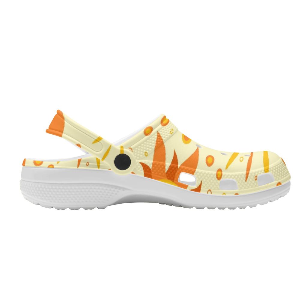 Soft Printed EVA Casual Clogs for Women Men Soft Sole Soft Sole Lightweight Slip On Sandals Slippers Summer Daily Leisure Shoes