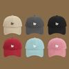 Korean Puppy Embroidery Cap Cotton Snapback Hat Fashion Men Women Baseball Cap  Unisex