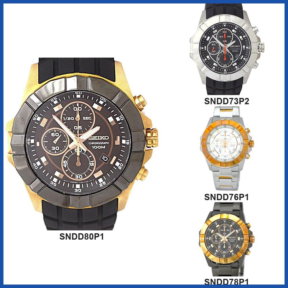 Seiko Import SNDD Series Unisex Wrist Watch SNDD76P1 SNDD78P1 SNDD73P2 SNDD80P1 Gift Casual Business Sports Student
