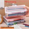 Large Capacity Transparent Pencil Storage Box & Pen Holder for Colored Pencils, Crayons, Sketches