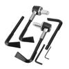 CNC Motorbike Handgrip Guard Brake Levers   Guard Motorcycle  or Handlebar(Silver)