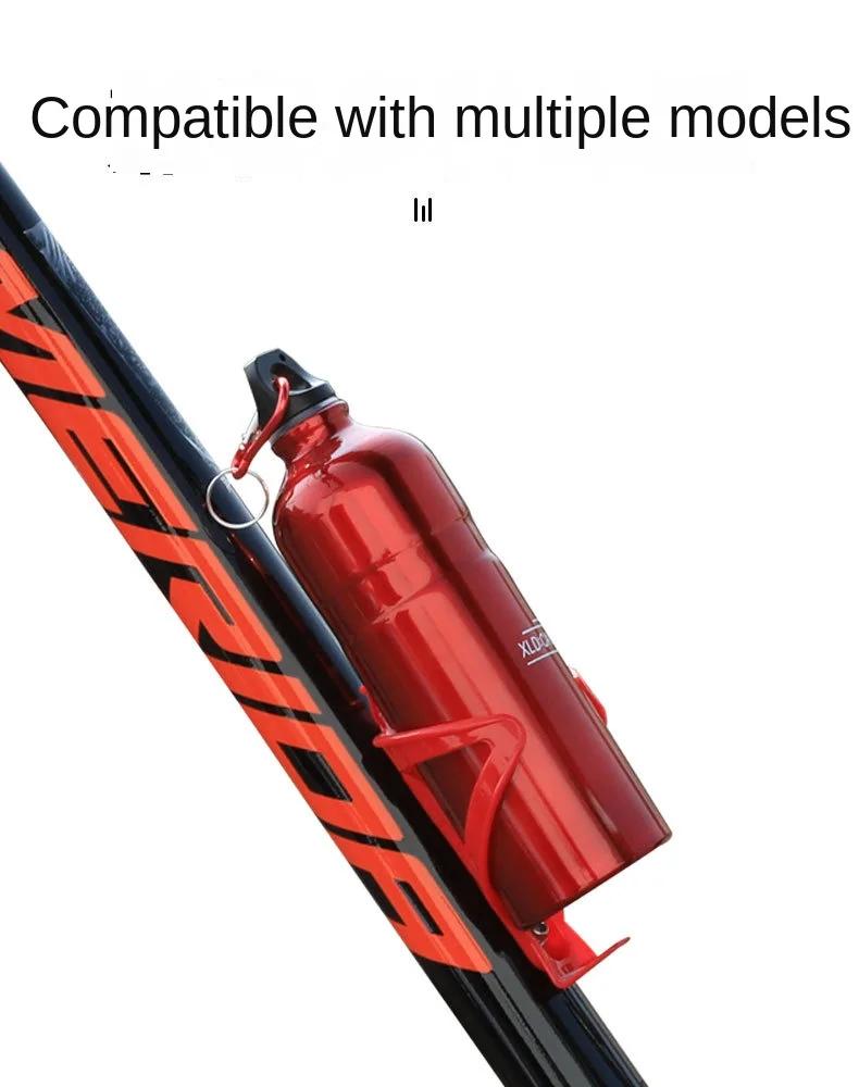 Universal Lightweight Bike Water Bottle Cage - Colorful Mount Rack for Road & Mountain Bikes, Easy to Install & Durable