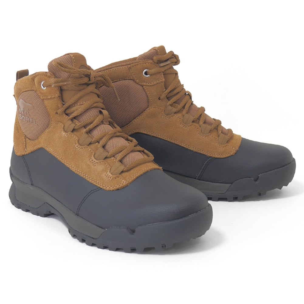 Sorel Buxton Light Lace Waterproof Boots NM4983 Size Black Men's 28.5cm Elk,
