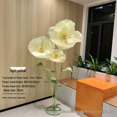 Large Waterproof Artificial Giant Flower for Weddings, Home Decor, Store Displays, and Outdoor Use