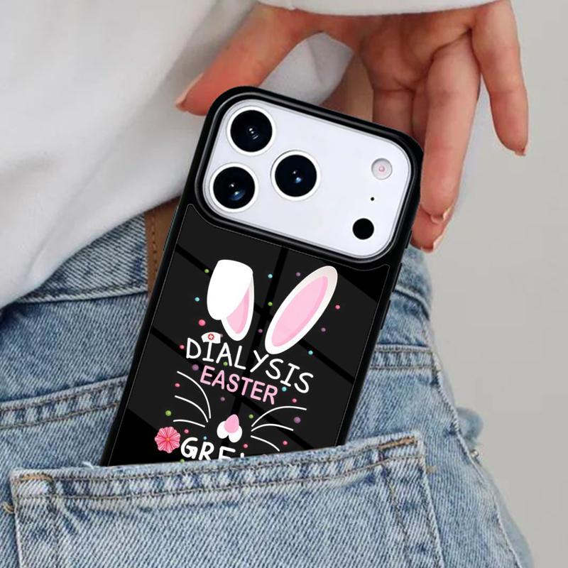 Bunny Rabbits Soft Phone Case for iPhone 16e 15 14 13 12 17 Pro Max Plus Air 17pro Cover Coque