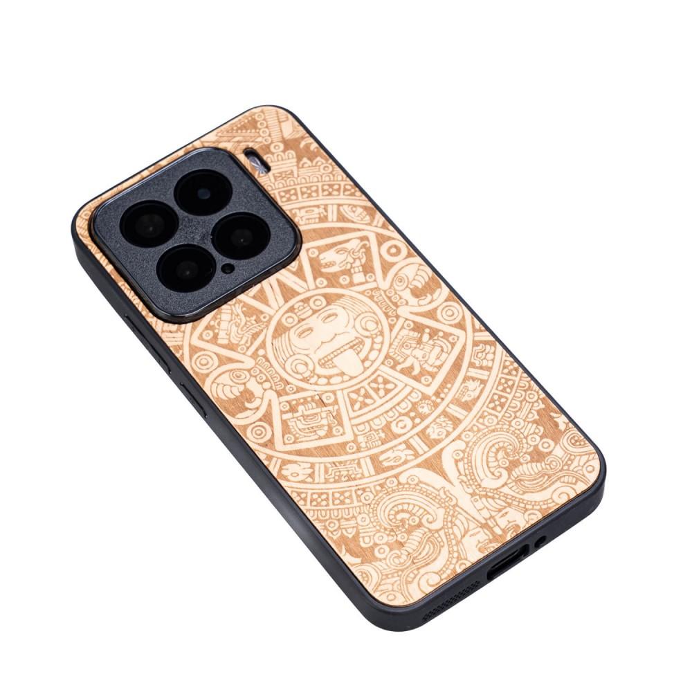 Bewood Wooden Case for Xiaomi 15 Aztec Calendar Aniegre