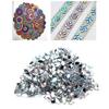1000PCS Flatback Flatback Rhinestones AB Acrylic Rhinestones Craft Rhinestones  Crafts DIY