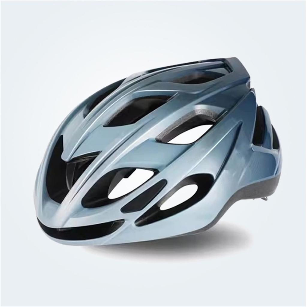Adult Cycling Helmet with Rear LED Taillight, Adjustable Head Circumference Men Women Road Bike Safety Helmet for Outdoor Sports