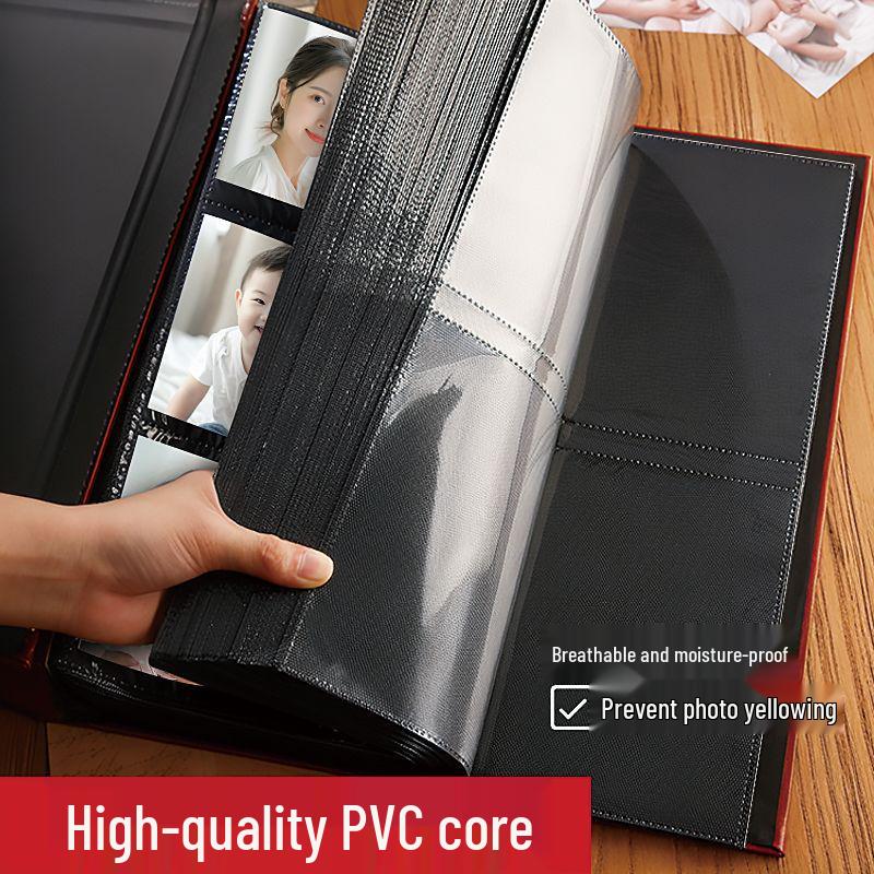 Mixed Size Family Edition Photo Album - 5678 Inch, Large Capacity, Commemorative, Couples' Photo Storage