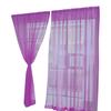 Elegant Sheer Voile Curtains for Living Room 2 Panels, 84 Inches Long, Light Filtering, Multiple Colors Available