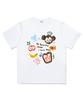Deomopeuhauseu My Favorite Dings Oversized Short Sleeve T-Shirt Melange Gray