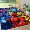 Power Rangers Teamup Carpet Rug Soft Washable Antislip Home Living Room Sofa Mats Personalized Christmas Rug