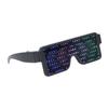 LED-Leuchtbrille, dynamisch, 4-farbig, mit USB-Aufladung, leuchtendes Dekor für Bar, Bundy, All Ha