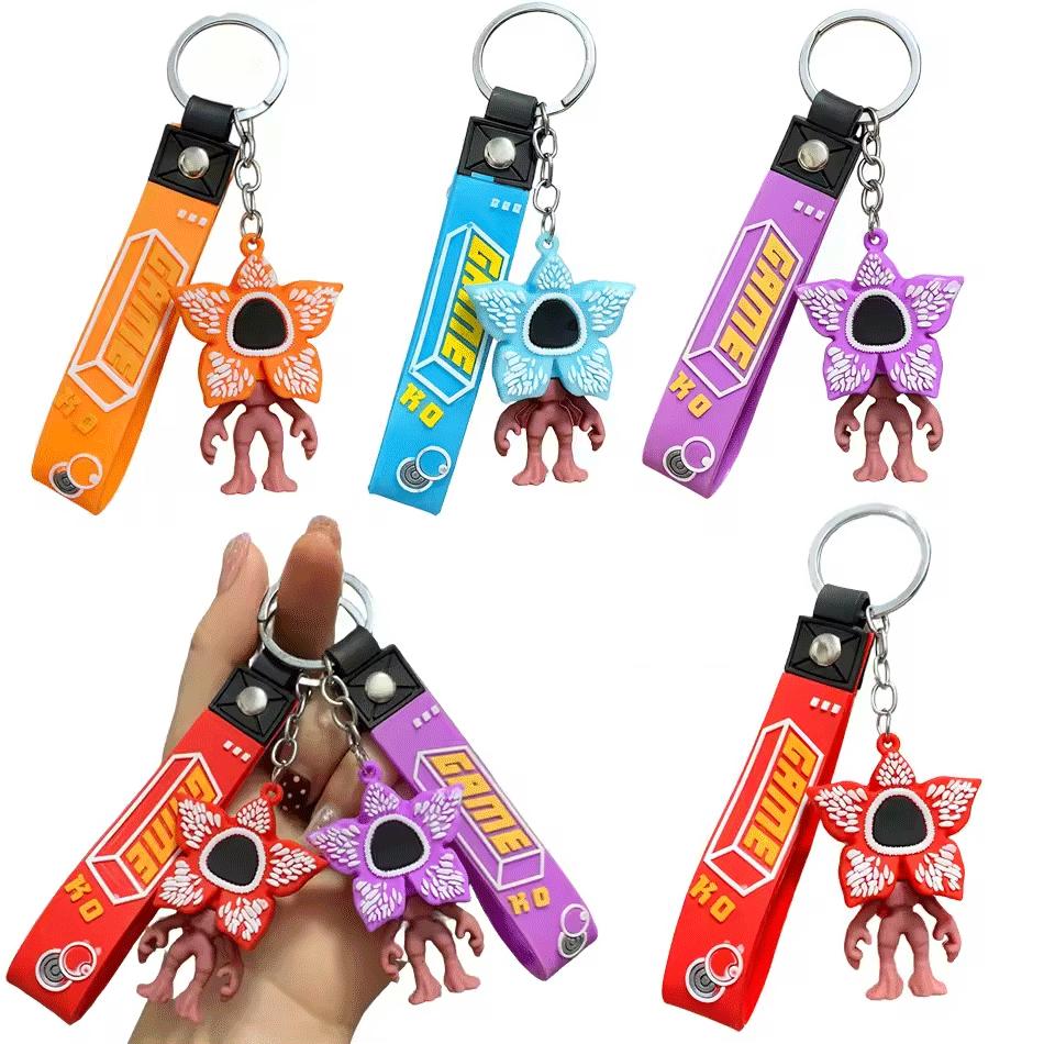 Stranger Keychains Backpack Decorations Party Gifts Back to School Season Friends Accessory Parts Xmas Model Doll Toy Fans Gift