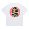 Tricou Bumbac Classic cu Imprimeu Ape Lightning Unisex Mânecă Scurtă Croială Largă Îmbrăcăminte Casual