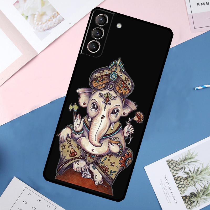 Ganesha Case For Samsung Galaxy S24 Ultra S21 S22 S23 S25 Ultra S9 S10 Plus S20 FE S25 FE Back Cover