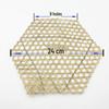 Handmade Bamboo Sieve - Creative Woven Kitchen Decoration