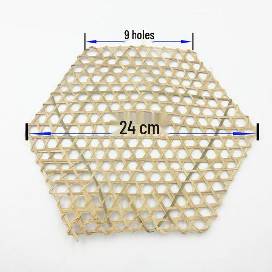 Handmade Bamboo Sieve - Creative Woven Kitchen Decoration