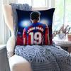 Football L-Lamine Number 19 Y-Yamal Pillow Case Square Pillow Bedroom Sofa Leisure Comfort Car Living Room Home Decoration 40X40