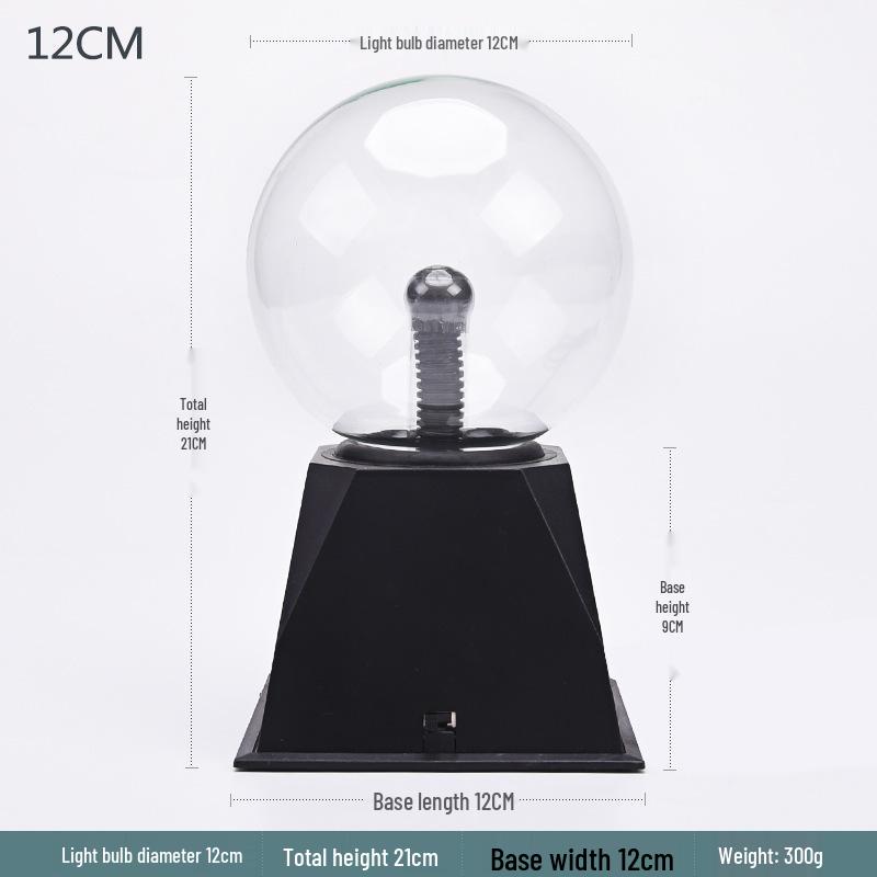 Electrostatic Plasma Lightning Ball - Creative Glow Night Light