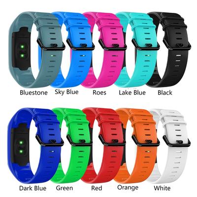Fits for Polar A360 A370 Watch Adjustable-Band Strap Soft Silica Wristband Belt Bracelet Wear-resistance Breathable Loop