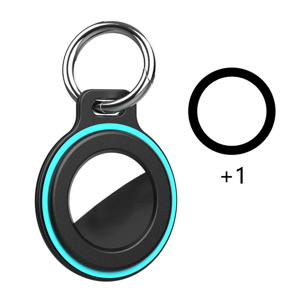 For Apple Airtags Locator Silicone Protect Case For Kids/Pet/Backpack With Strap Lanyard + Keychain AirTag GPS Tracker Accessory