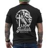 Christian Faith Jesus Christ Lion of Judah Strength Cross ON BACK T-Shirt
