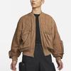 Nike X Collaborative MA-1 Knitted Bomber Jacket Men Outerwear Lichen-Brown CZ4705-382