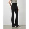 Langzi Retro High-Waist Wide-Leg Flared Suit Pants