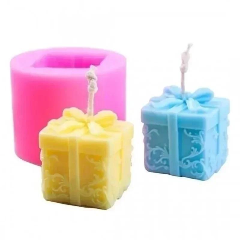 Christmas Silicone Candle Mould Safe And Non-toxic Aroma Gypsum Mold For DIY Soap Making Scented Aromatic