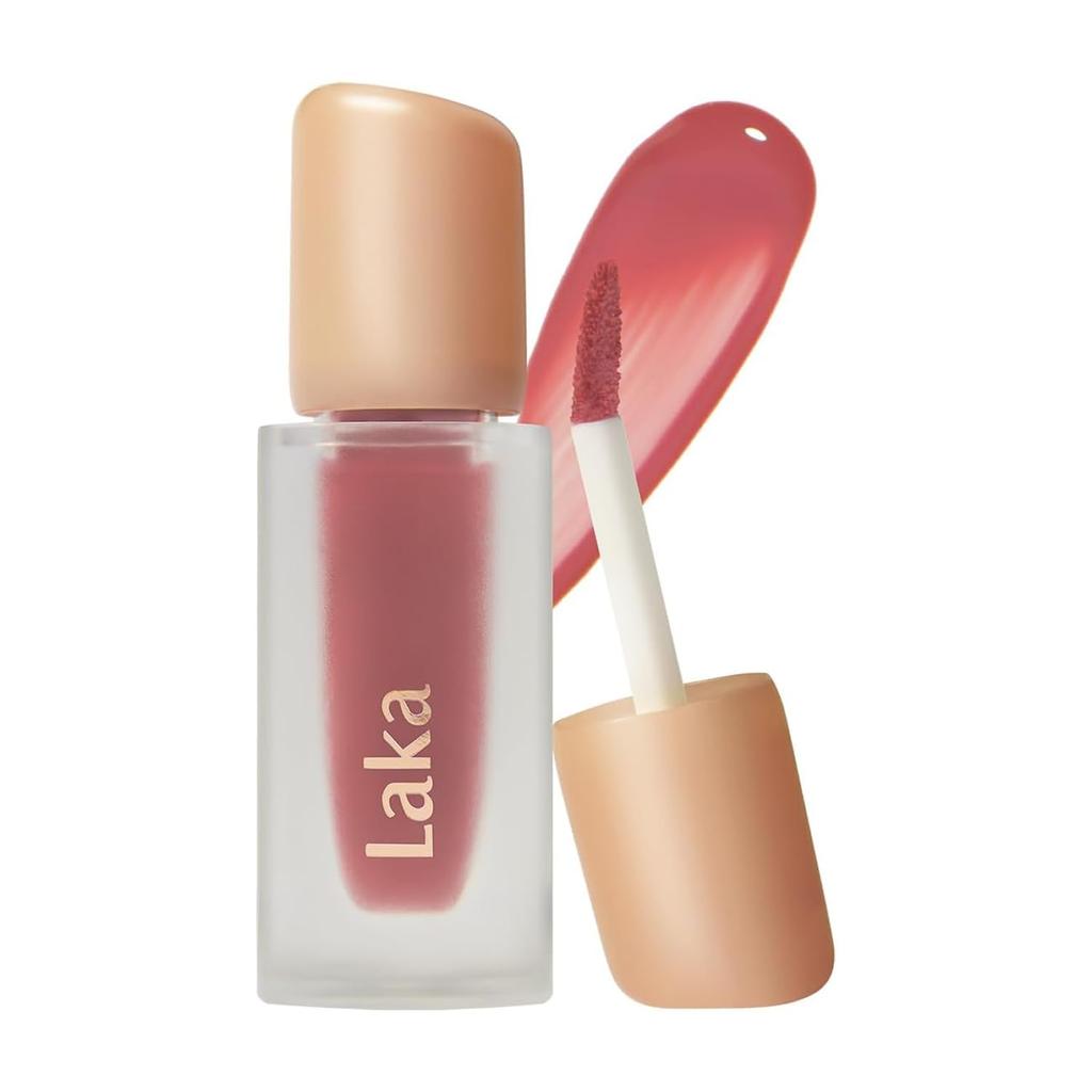 Laka Fruity Glam Tint | Vegan Moisturizing Glossy Lip Tint | Long-Lasting Shine & Natural Color