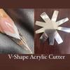 Manicure Edge Nail Cutter Acrylic Tool for Personal Pedicure, DIY