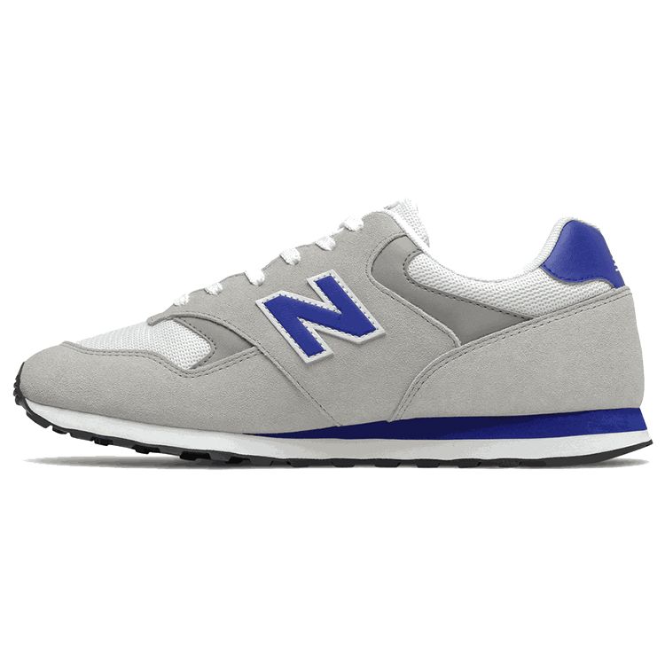 New Balance Nb 393 Retro Versatile Fabric Two-Layer Cowhide Low-Top Casual Running Shoes Unisex sneaker Gray ML393VY1
