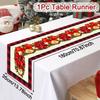 Christmas Snowflakes Table Runner Christmas Decorations For Home 2025 Xmas Table Cover Winter Holiday Kitchen Dining Table Decor