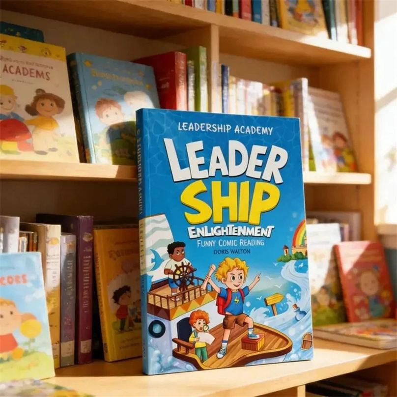 LEADER SHIP ENLIGHTENMENT Carte de benzi desenate pentru copii Comunicare Leadership Engleză