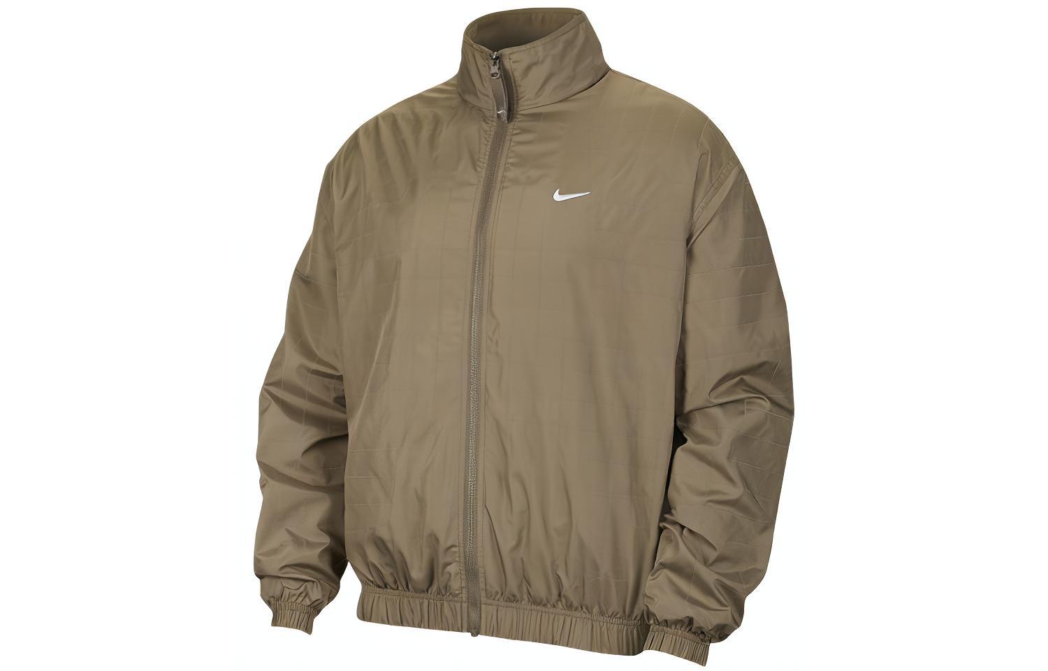 

Nike Jackets Men s Olive Gray Stand Collar Moderate Other DA0311-081 S