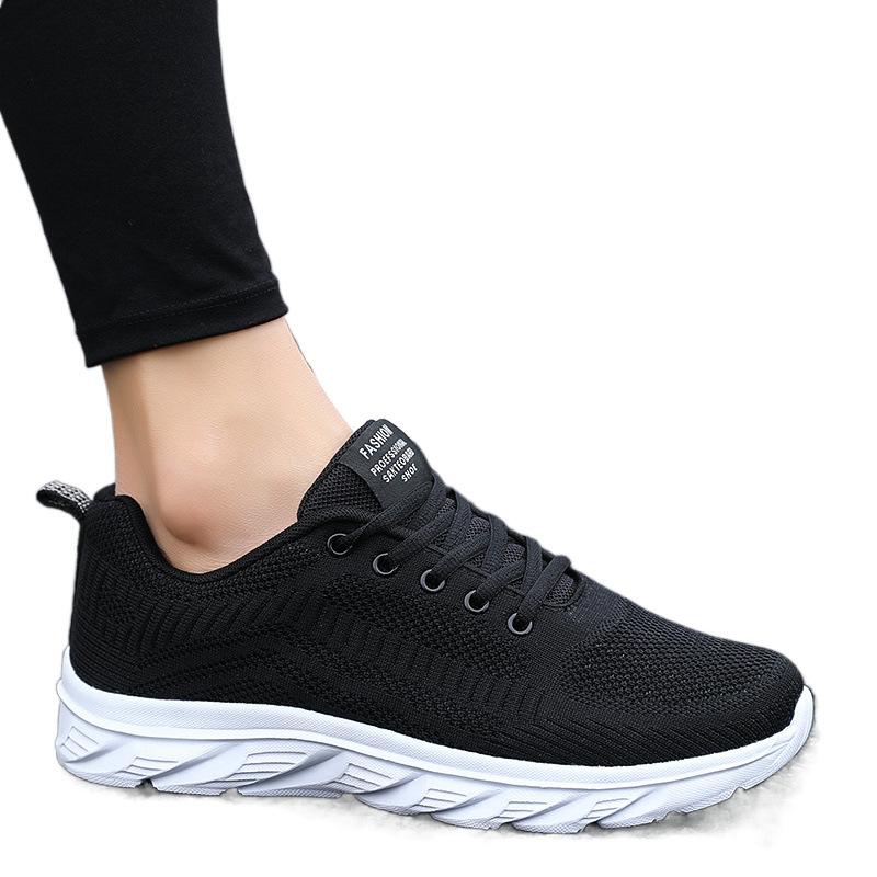 Sneakers soft sole spring summer mesh breathable lightweight casual running shoes travel