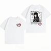 Summer Bandai Demon Slayer Casual Short‑Sleeve T‑Shirt With Kamado Tanjiro Print Graphic Women And Men T-Shirt