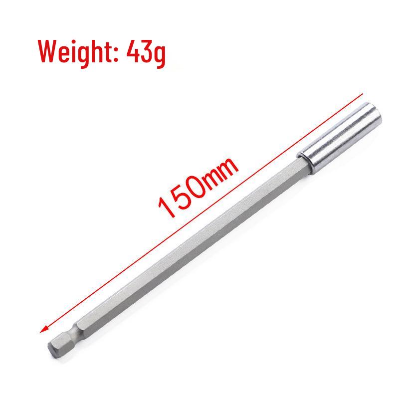 Hex Key Magnetic Extension Rod 1/4" Air Screwdriver Bit Socket