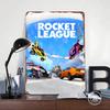 Rocket League Game Printed Poster Customized Wall Art Retro Vintage Metal Tin Signs for Room Decorations Aesthetic Decoration
